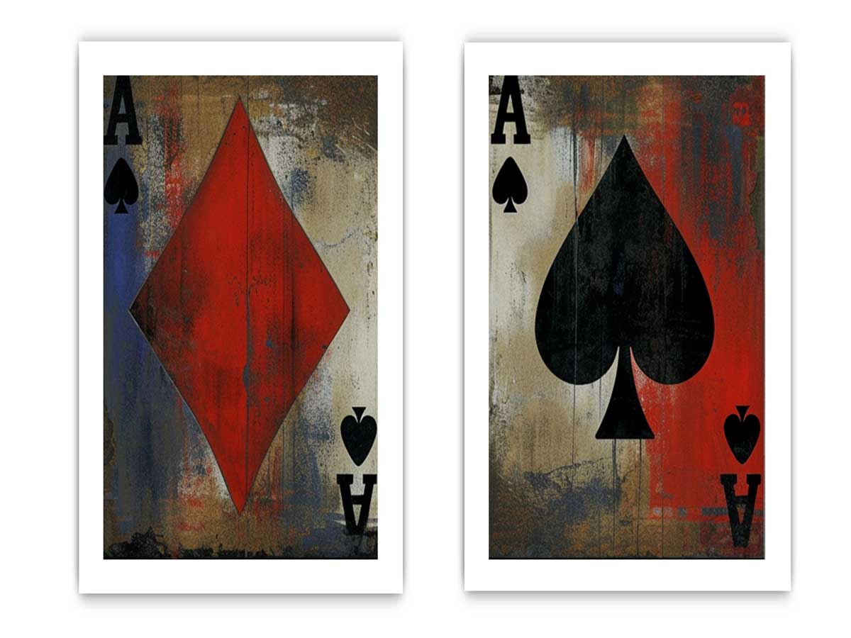 Poker Panel Art Set