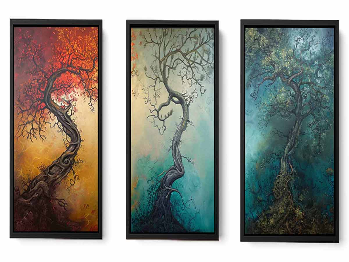 3 Panel  Painting