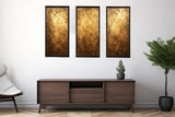 3 Panel Gold Painting artwork preview