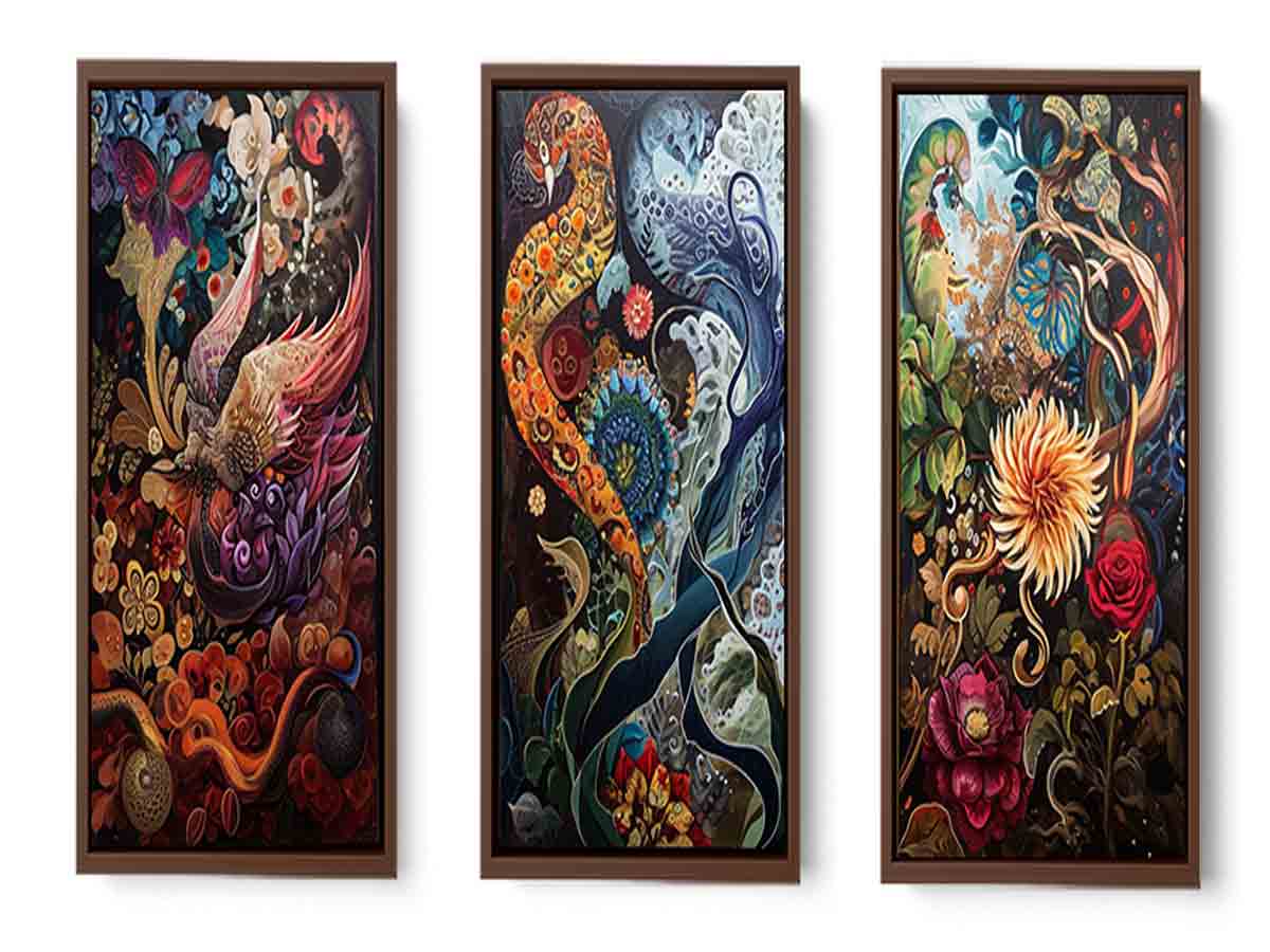 3 Panel  Painting