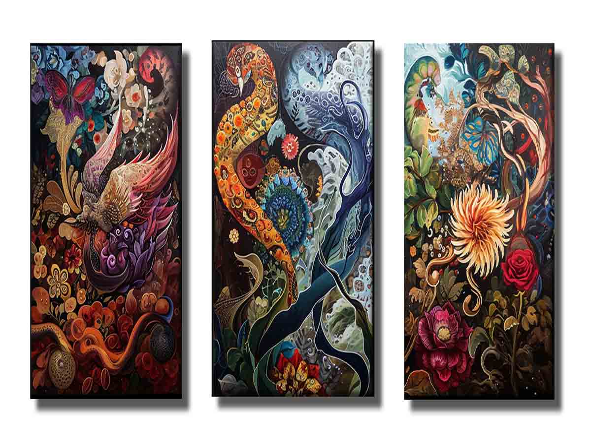 3 Panel  Painting