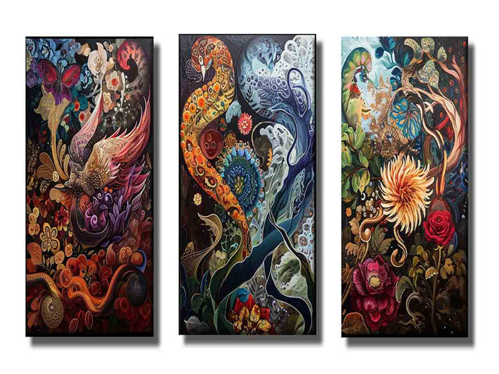 3 Panel  Painting