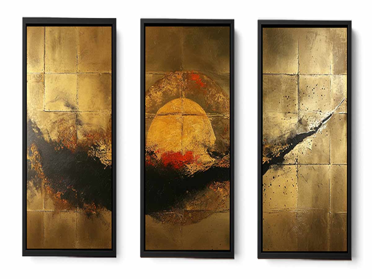 3 Panel Group Art  Painting