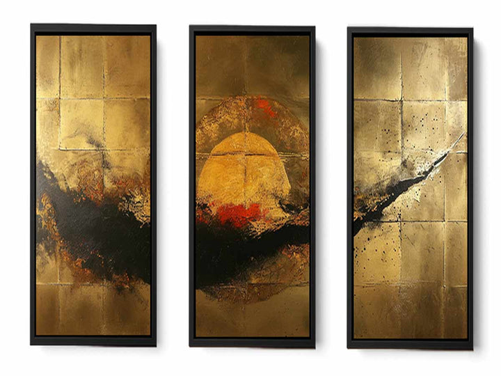 3 Panel Group Art  Painting