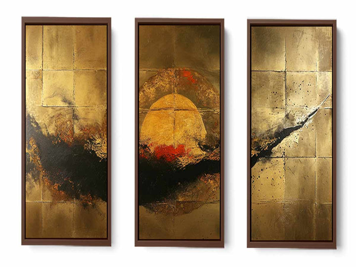 3 Panel Group Art  Painting