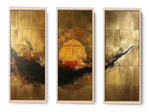 3 Panel Group Art  Painting