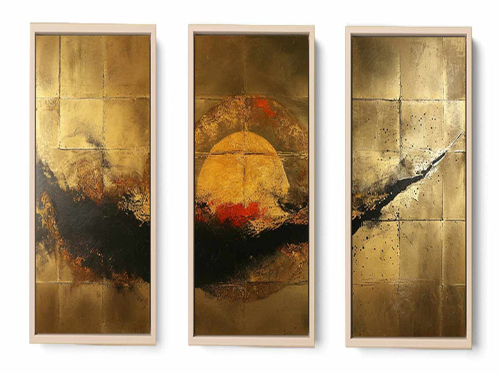 3 Panel Group Art  Painting