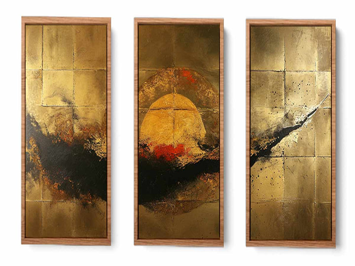 3 Panel Group Art  Painting