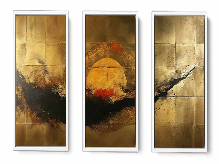 3 Panel Group Art  Painting