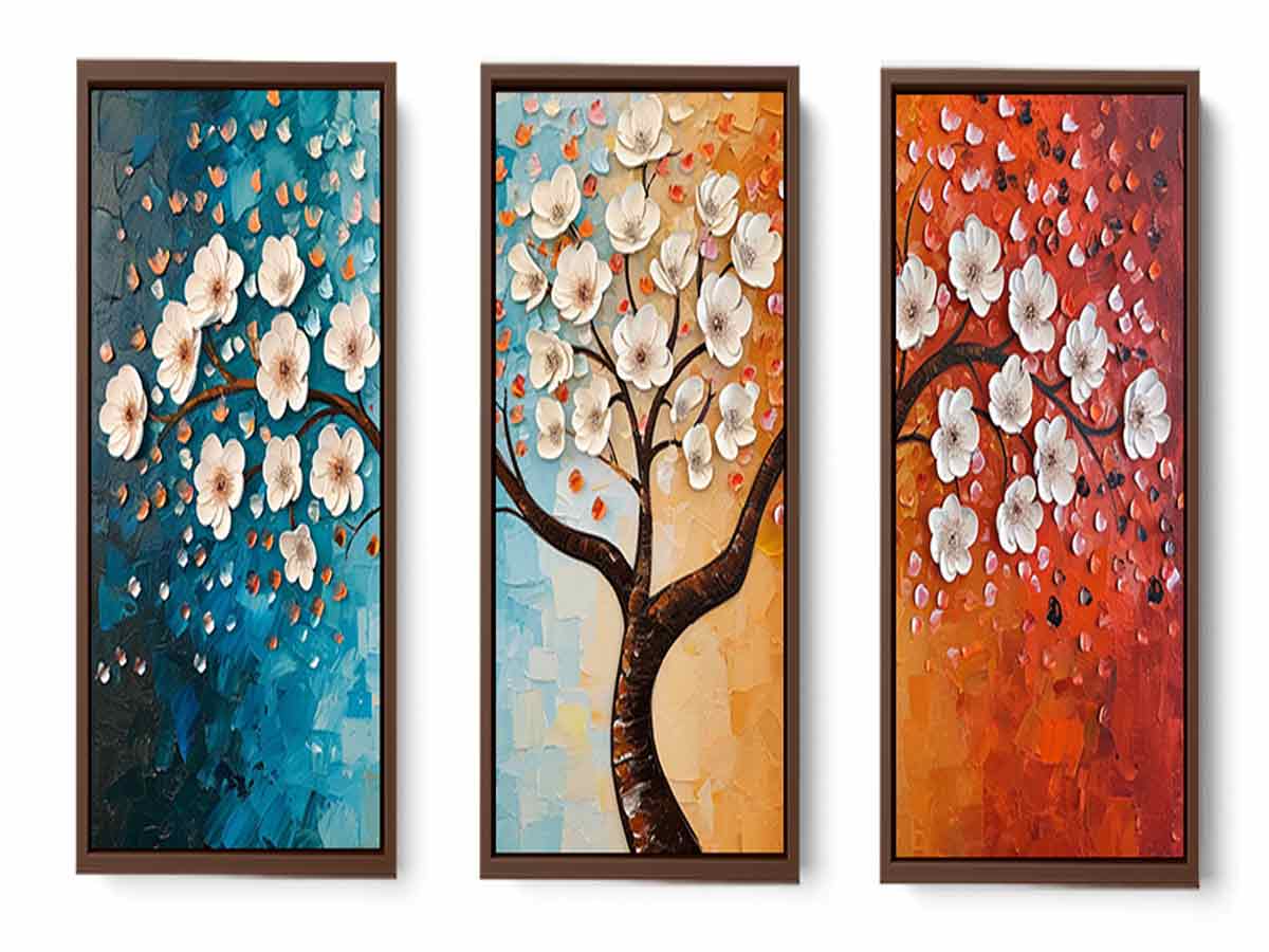 3 piece Tree Painting Set