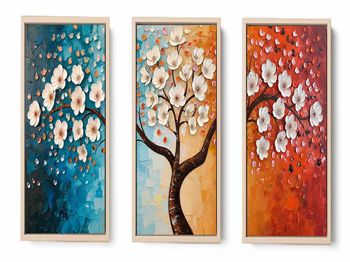 3 piece Tree Painting Set