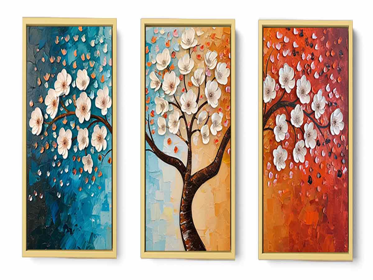3 piece Tree Painting Set