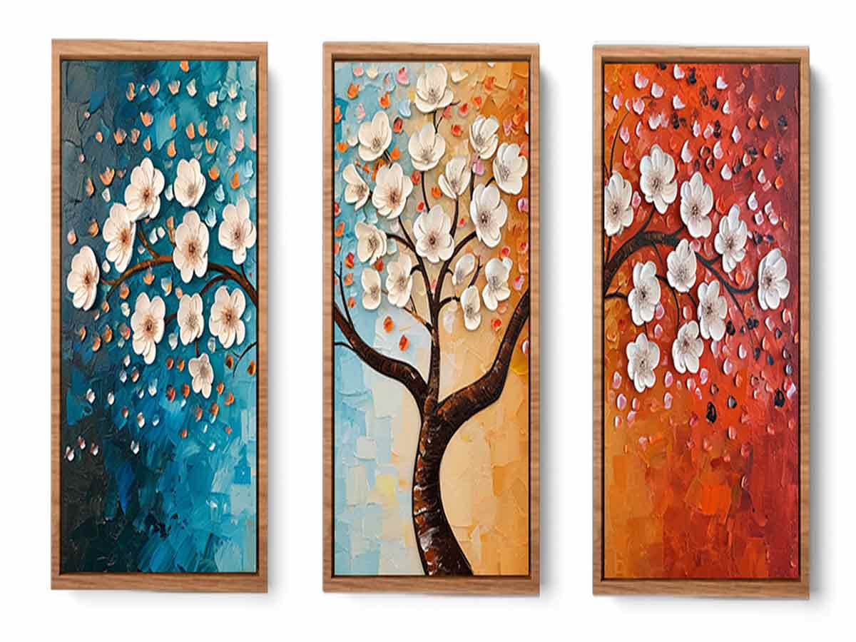3 piece Tree Painting Set