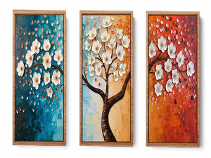 3 piece Tree Painting Set