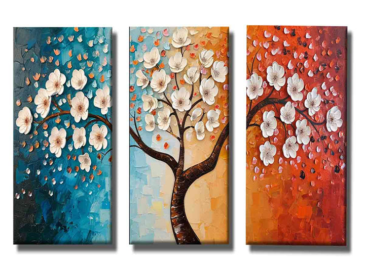 3 piece Tree Painting Set
