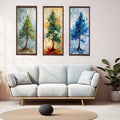 Pine Tree  Painting - 3Pcs Set