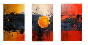 Abstract Three Piece Set  Painting