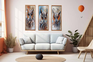 Owl Panel Art