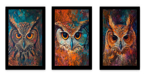 Owl Art Set