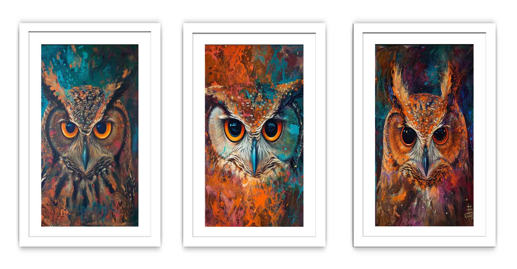Owl Art Set