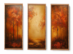3 Piece Tree  Art Set