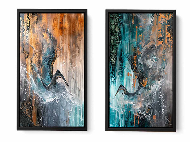 2 Panel Wall Art Painting