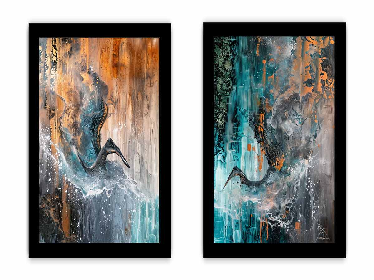 2 Panel Wall Art Painting