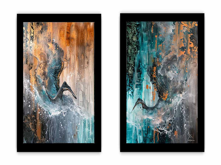 2 Panel Wall Art Painting