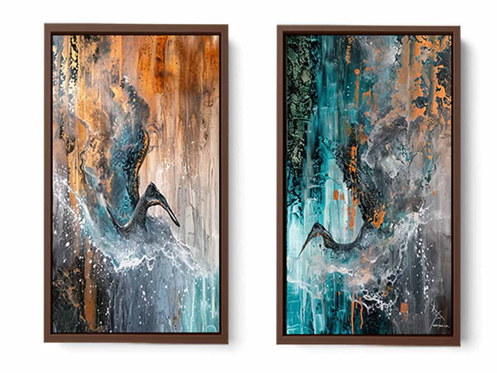2 Panel Wall Art Painting