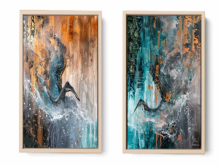 2 Panel Wall Art Painting