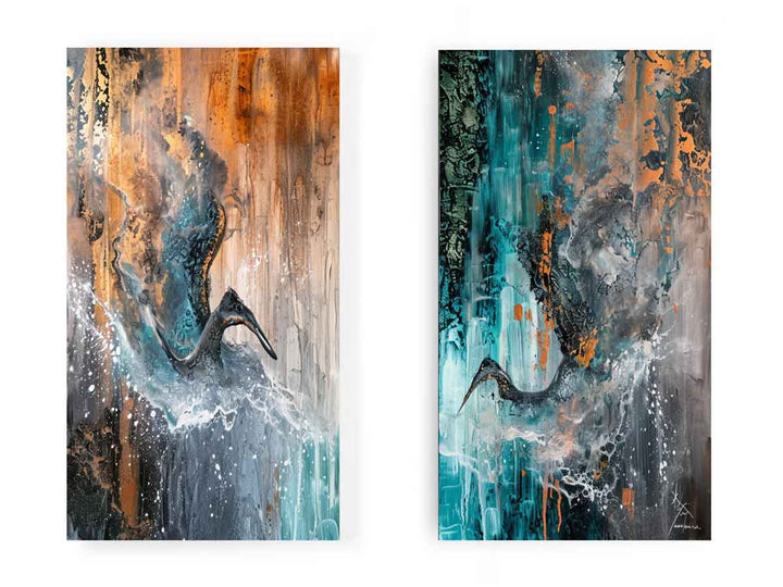 2 Panel Wall Art Painting
