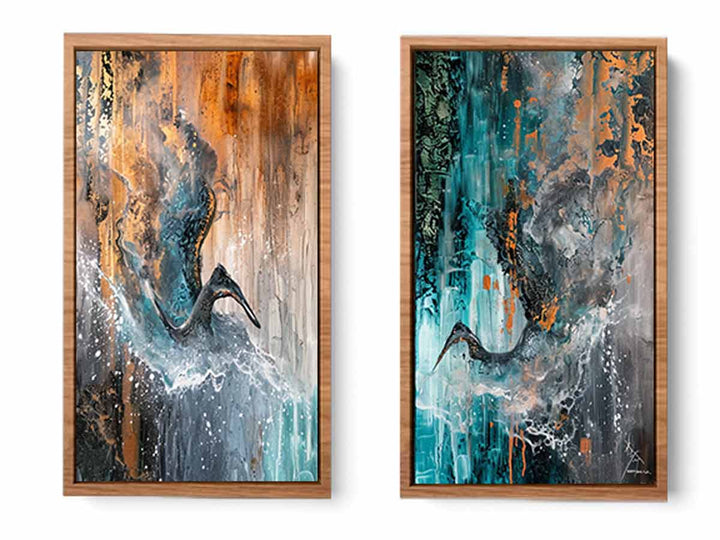 2 Panel Wall Art Painting