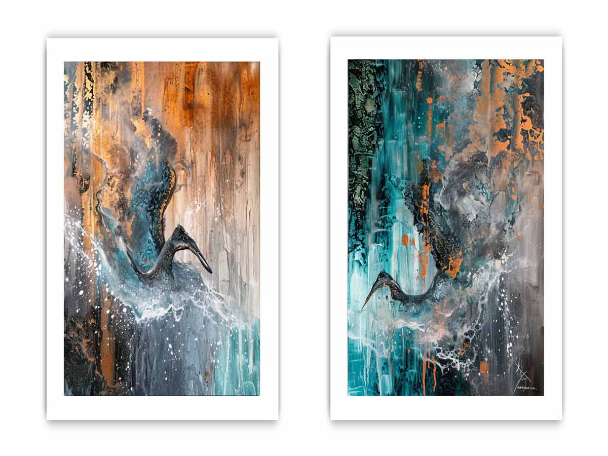 2 Panel Wall Art Painting