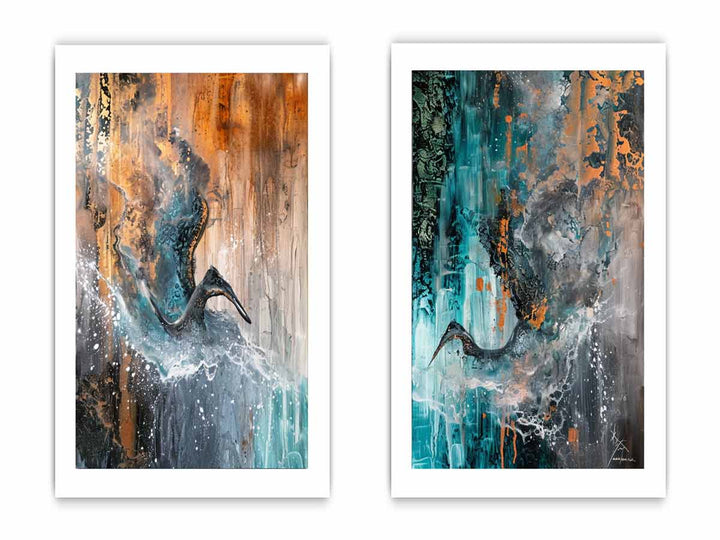 2 Panel Wall Art Painting