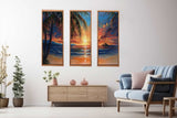 3 Piece Beach Art Painting artwork preview