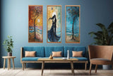3 Piece Couple on the Beach Painting artwork preview