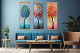 Tree Art Painting Set of 3 artwork preview
