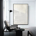 Abstract Modern Grey Painting