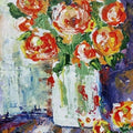 Original Floral Oil Painting 