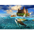 Turtle and Castle Painting