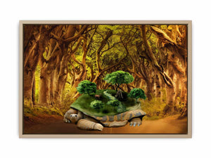 Turtle Tree Painting 