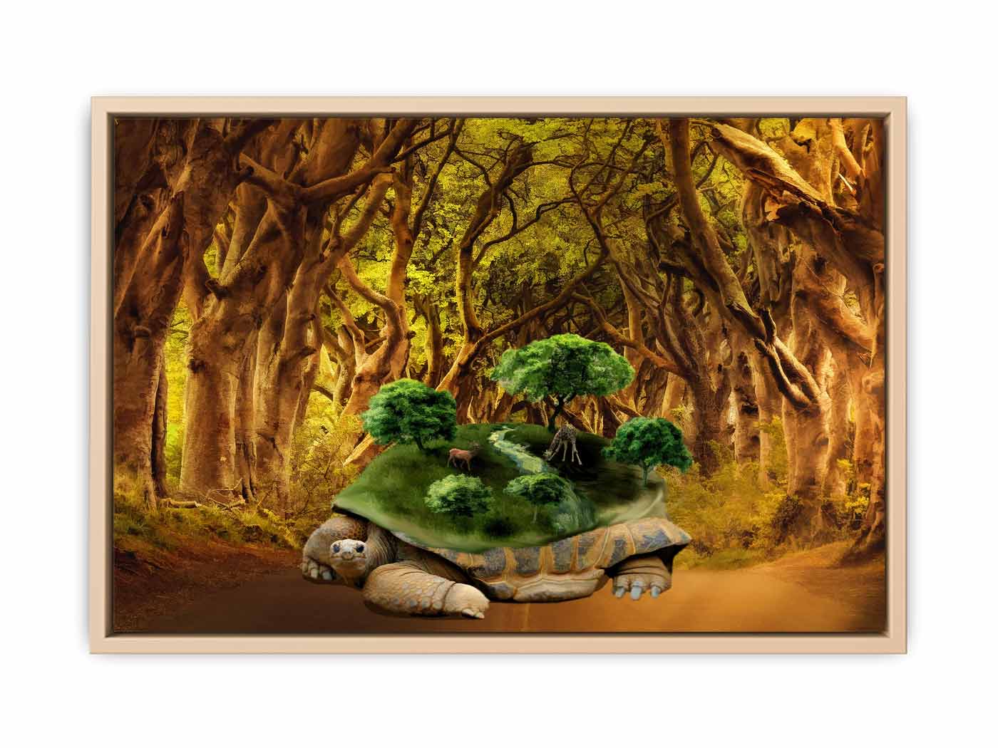 Turtle Tree Painting 