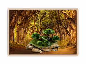 Turtle Tree Painting 