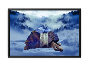 Turtle Oil Painting Artwork 