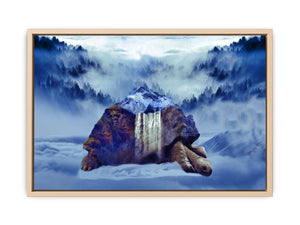 Turtle Oil Painting Artwork 