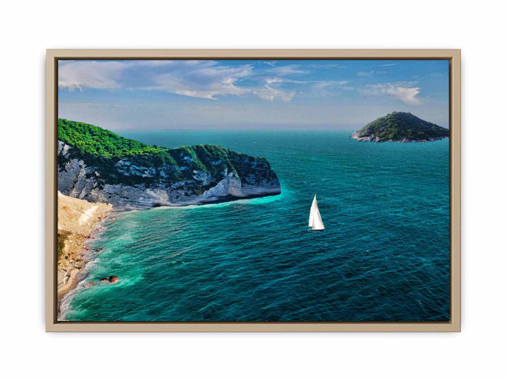 Green Sea Oil Painitng 