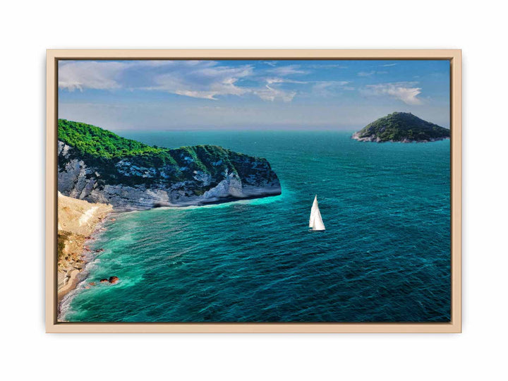 Green Sea Oil Painitng 