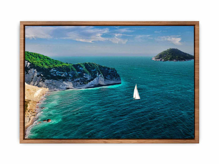 Green Sea Oil Painitng 