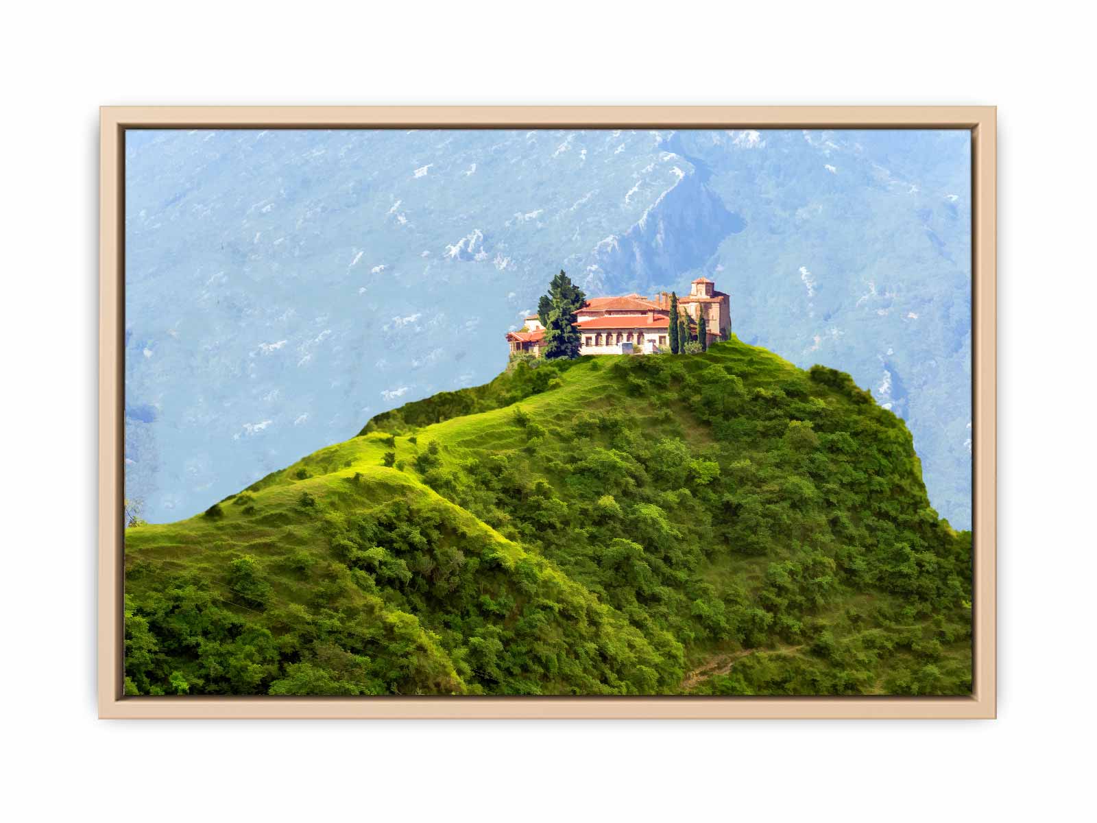 Home at Top Painitng 