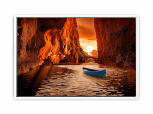 Sunset Beach   Cave Painting 